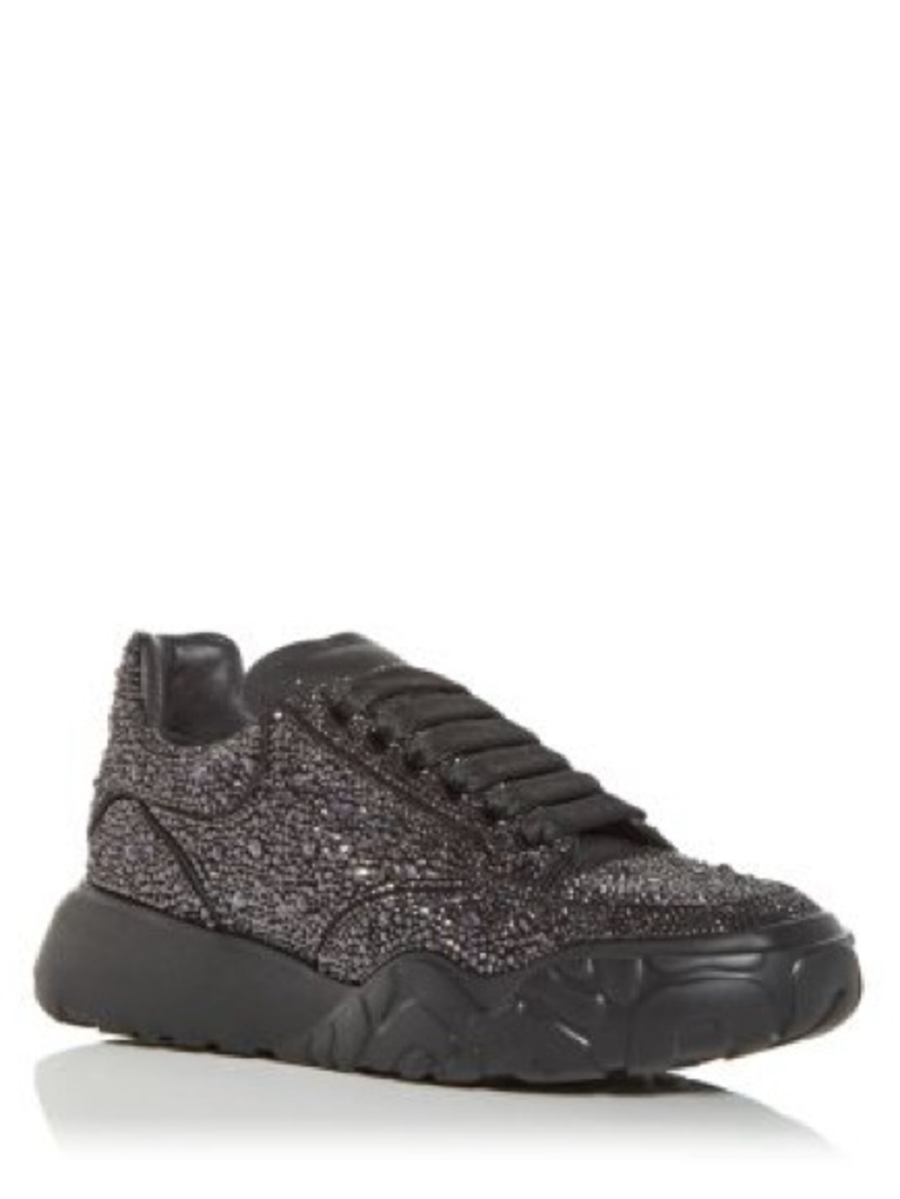Alexander McQueen Court Pull Velour Sneakers